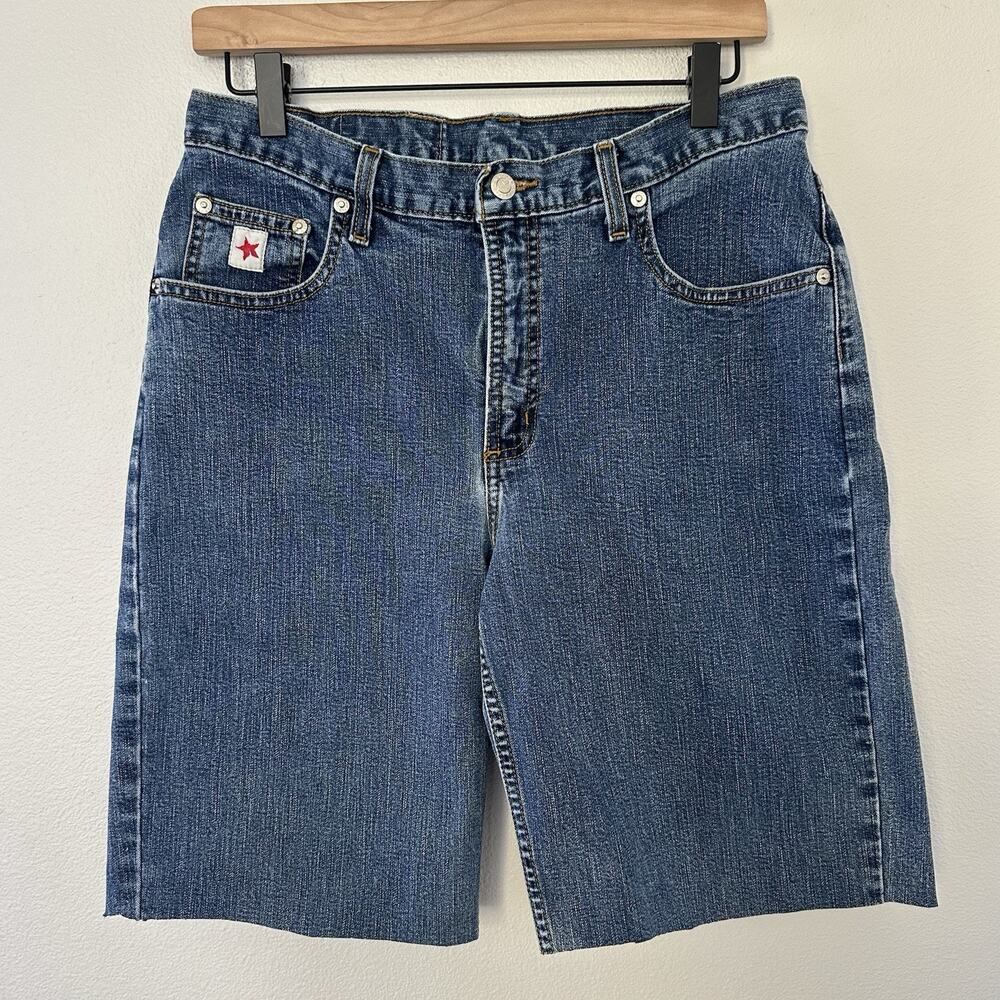 Vintage Rockies Rocky Mountain Shorts Womens 13 30" High Rise Cut Off Western
